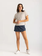 Free Fly Elevate Lightweight Tee HeatherBirch M