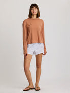 Free Fly Bamboo-Lined 3in Active Breeze Short SeaSmokeCamo L