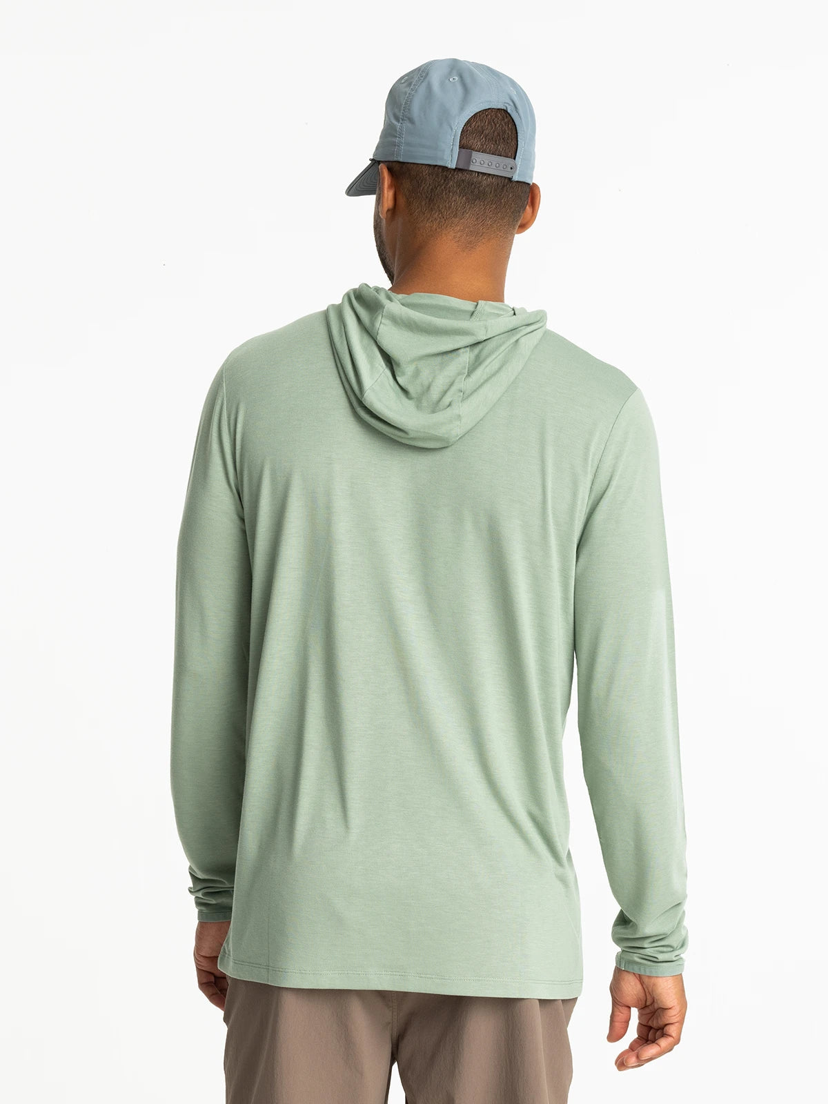 Free Fly Bamboo Lightweight Hoodie PalmGreen L