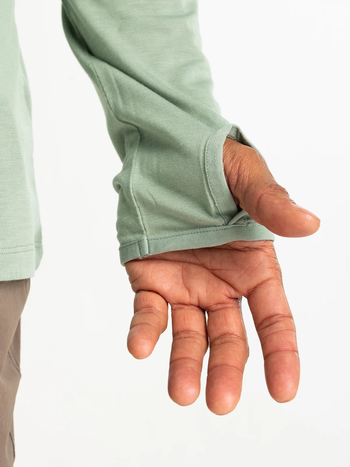 Free Fly Bamboo Lightweight Hoodie PalmGreen XL