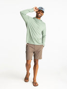 Free Fly Bamboo Lightweight Hoodie PalmGreen L