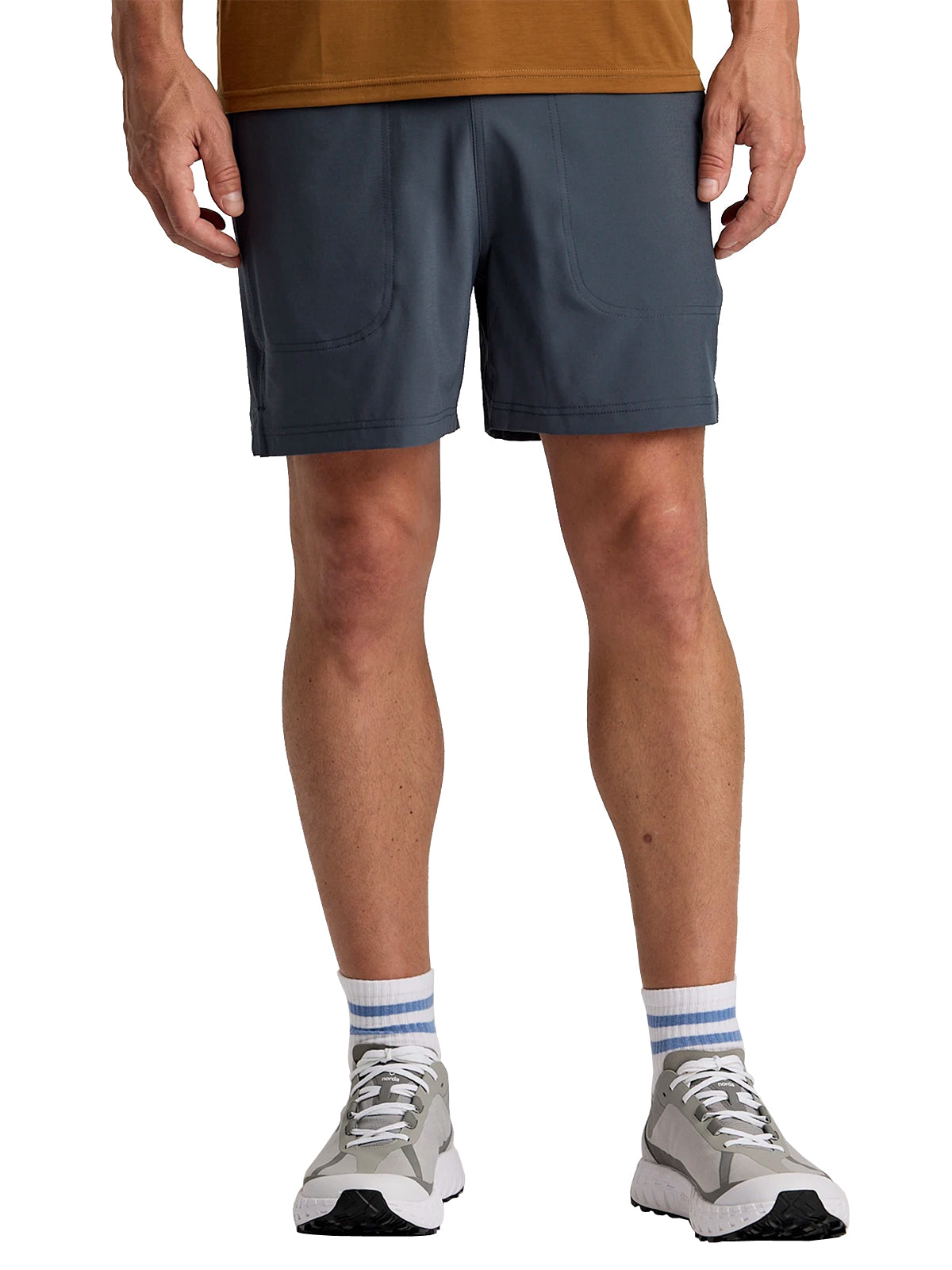 Free Fly Men's Lined Active Breeze Short - 5.5 StormCloud L