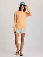 Free Fly Bamboo Shade Hoodie  TropicOrange S