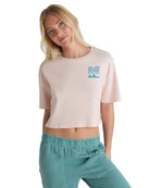 Hurley Coast To Coast Boxy Crop Tee SeashellPink L