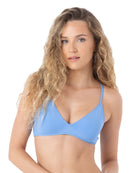 Roxy Beach Classics Athletic Triangle Bikini Top SAL-SAIL BLUE S