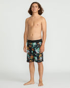 VOLCOM INFUSE SCALLOP MOD 19 BGR-BLACK GREEN 30