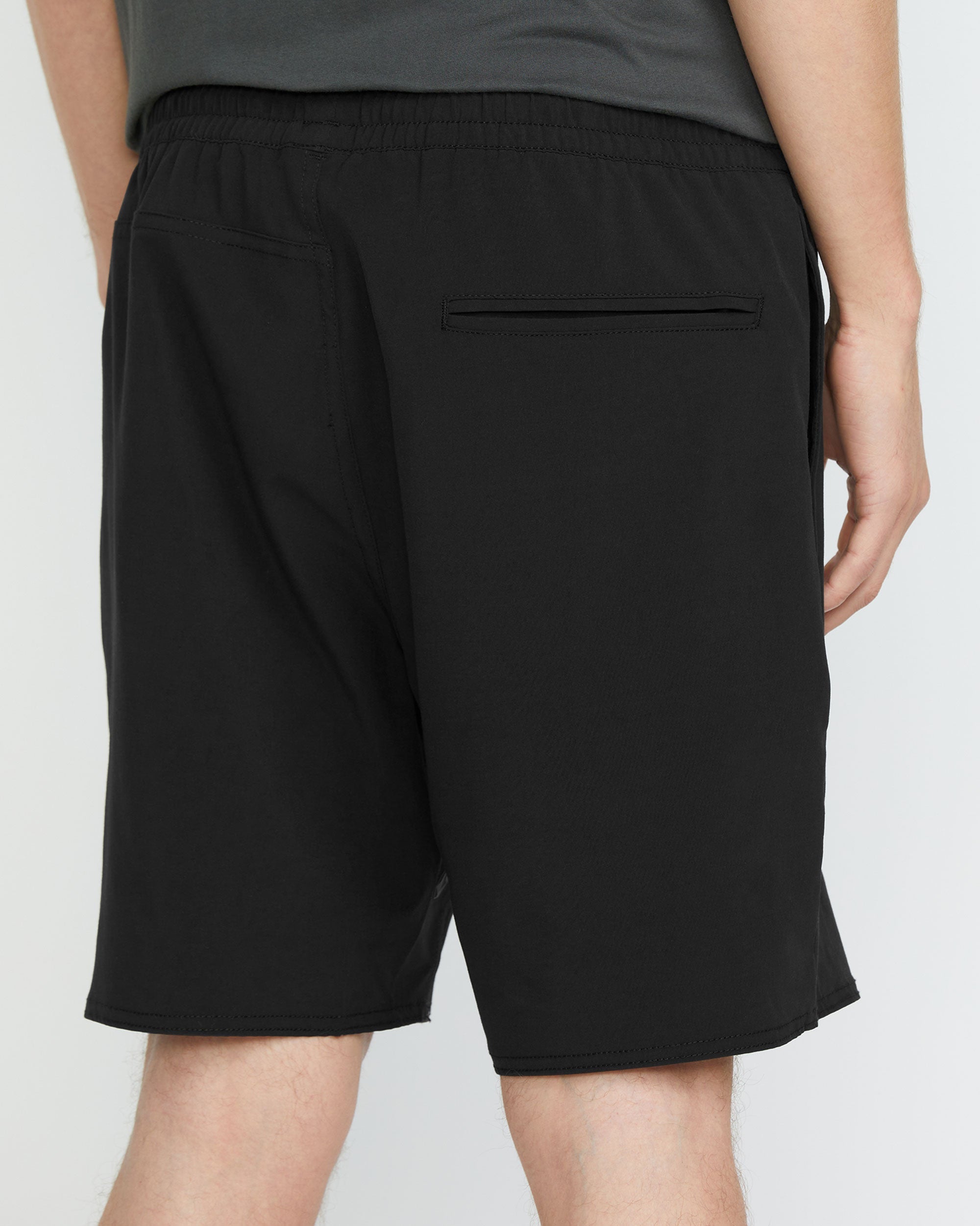 VOLCOM NOMOLY EW SHORT 18 BLK-BLACK S