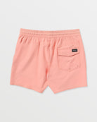 VOLCOM LIDO SOLID TRUNK 16 PFZ-PEACH FUZZ S
