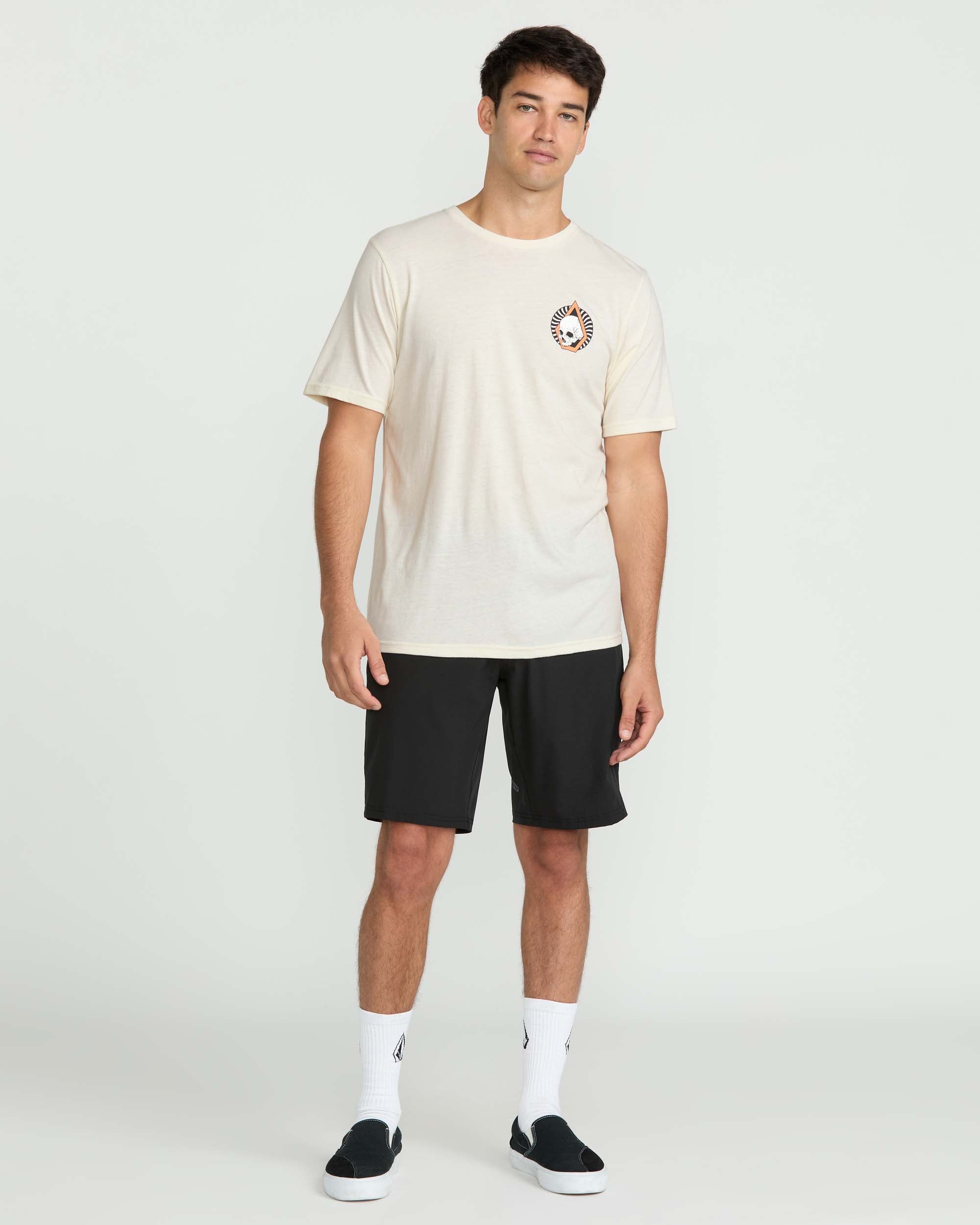 VOLCOM ARCHED SST OFH-OFF WHITE HEATHER M