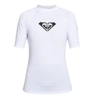 Roxy Girls Whole Hearted SS Lycra 104-BrightWhite L/12-14