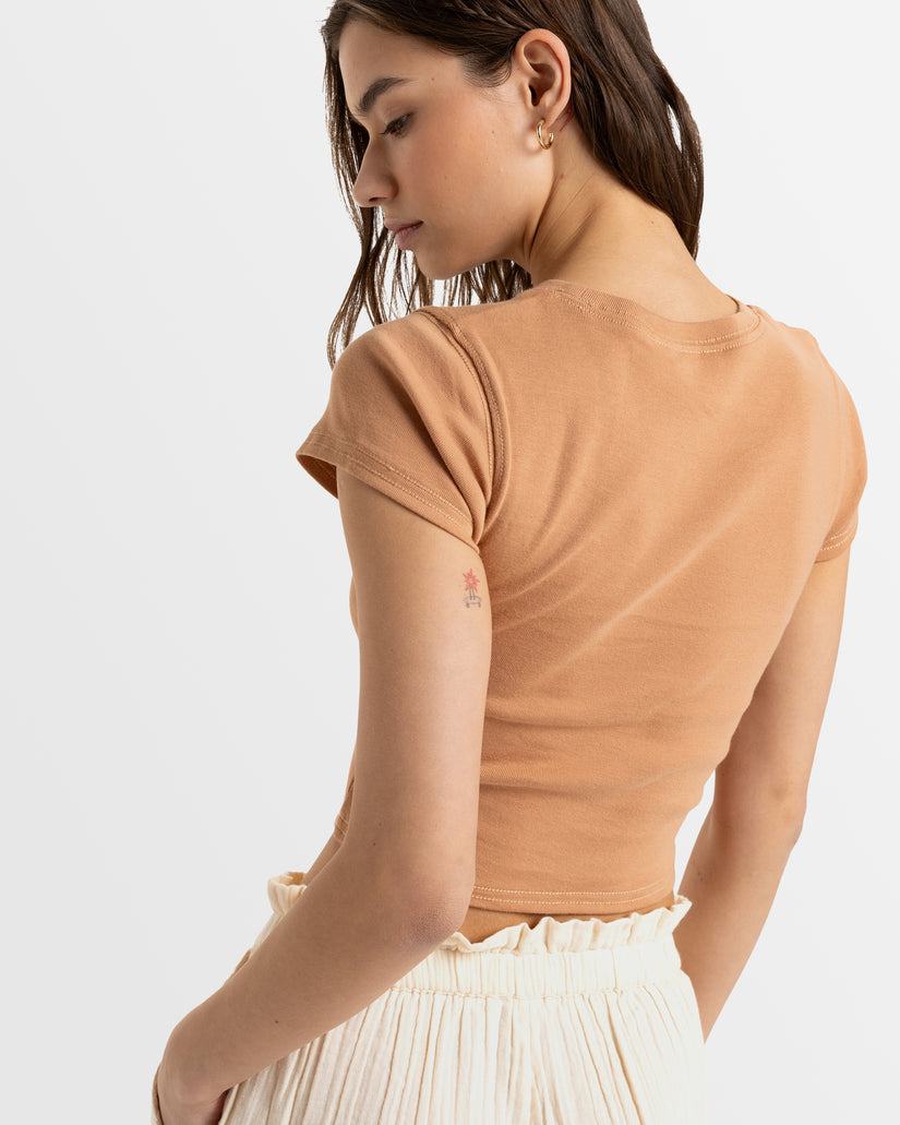 Roxy All Day SS Tee CLB0 L