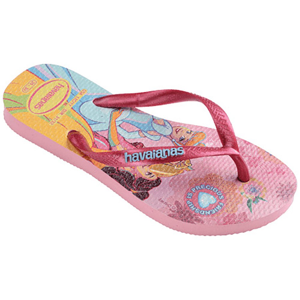Havaianas Kids Slim Princess Girls Sandal 9321-Pink Glow 3 Y