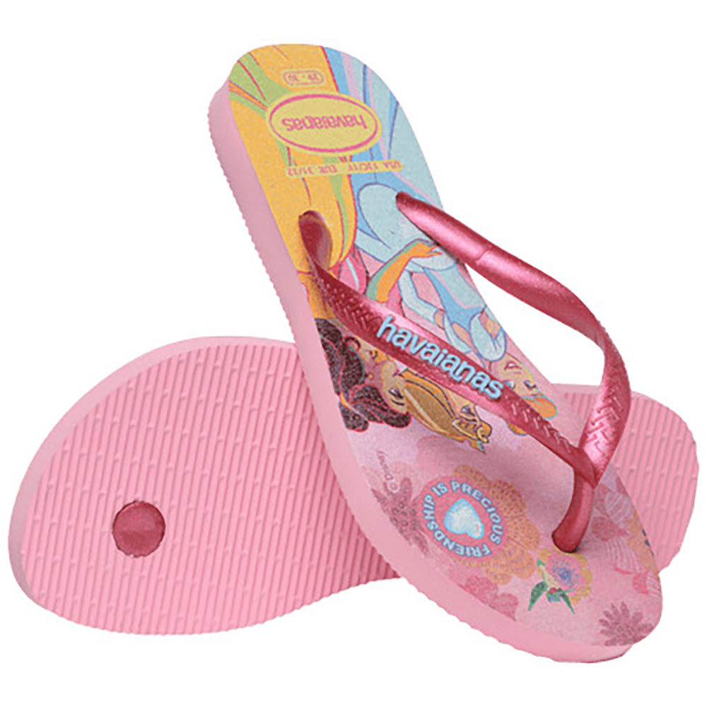 Havaianas Kids Slim Princess Girls Sandal 9321-Pink Glow 2 Y