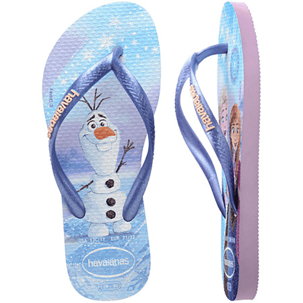 Havaianas Kids Slim Princess Girls Sandal 0397-Purple Fantasy 3 Y