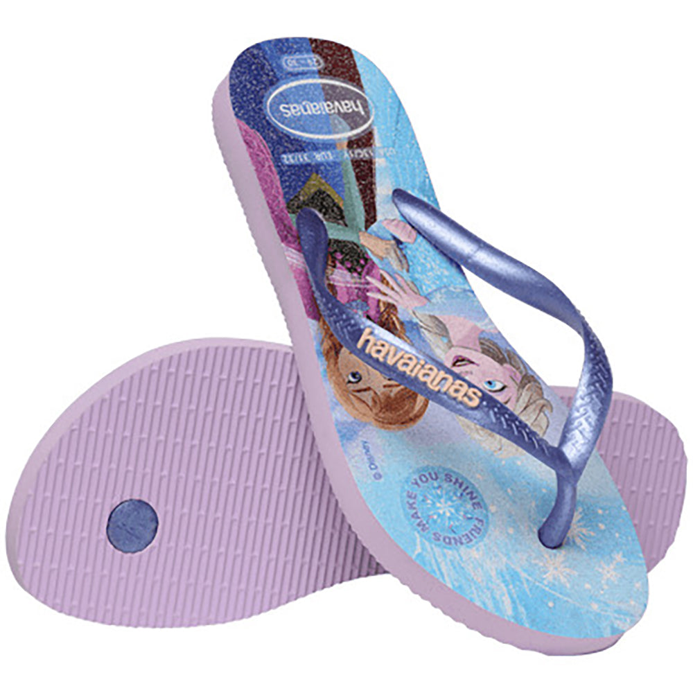 Havaianas Kids Slim Princess Girls Sandal 0397-Purple Fantasy 2 Y