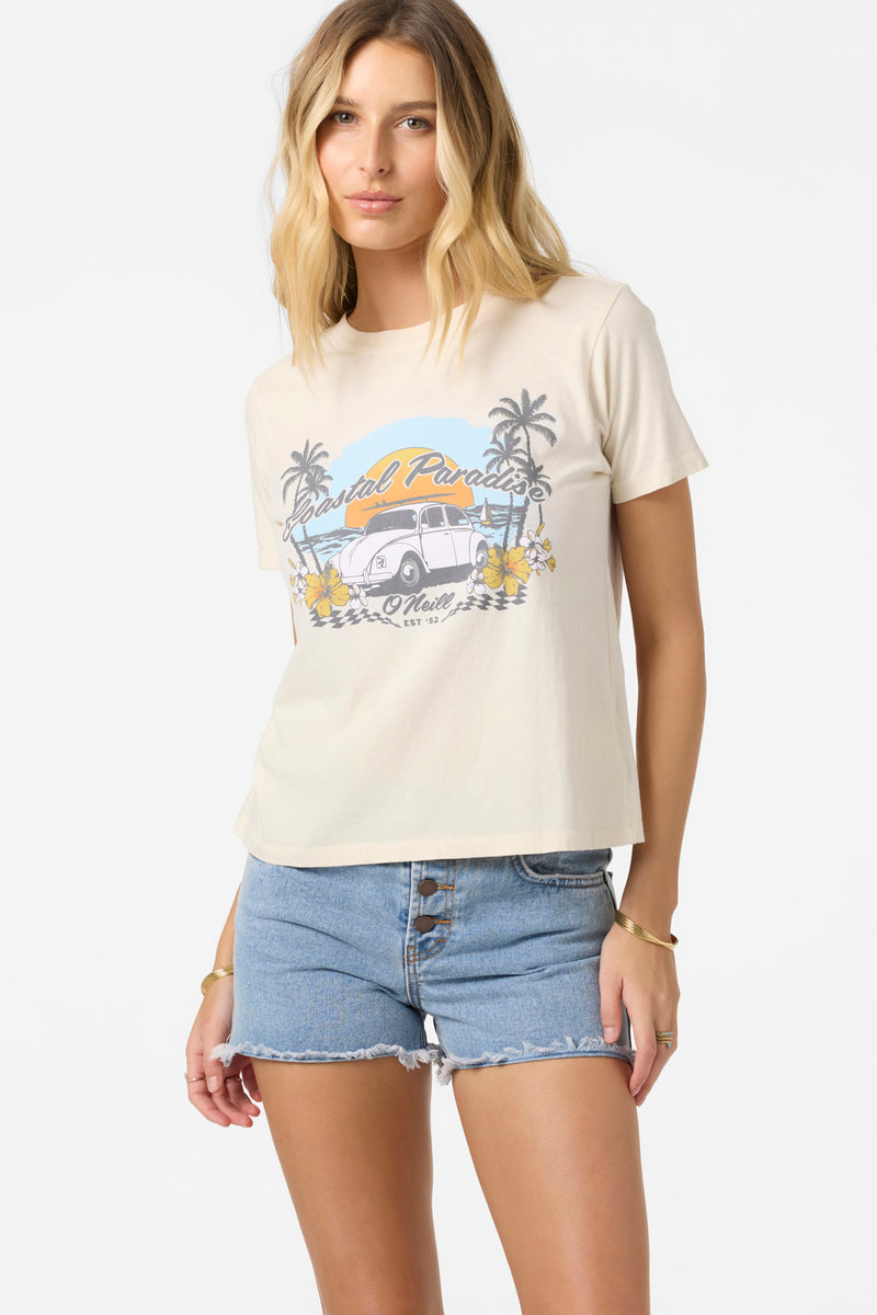 O'Neill Coastal paradise SS Tee IVR M