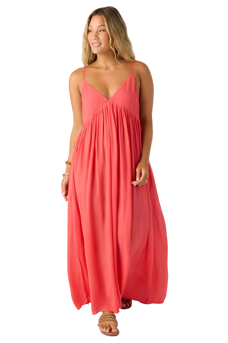 O'Neill Saltwater Solids Mel Maxi Dress CAY XS