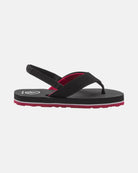 Volcom Victor Little Youth Boys Sandal BRD-Black-Red 9 C