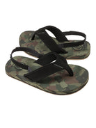 Volcom Victor Little Youth Boys Sandal DCA23-Dark Camo 8 C