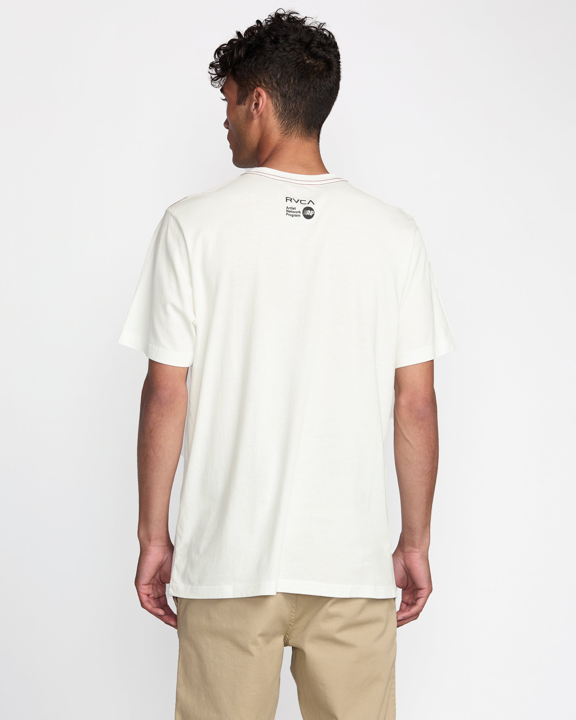 RVCA JACOB BALANCE SS ANW-ANTIQUE WHITE L
