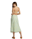RVCA ANNIKA MIDI SKIRT BRB-BLUE BIRD M