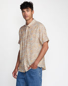 RVCA EXOTICA II SS NAT-NATURAL S