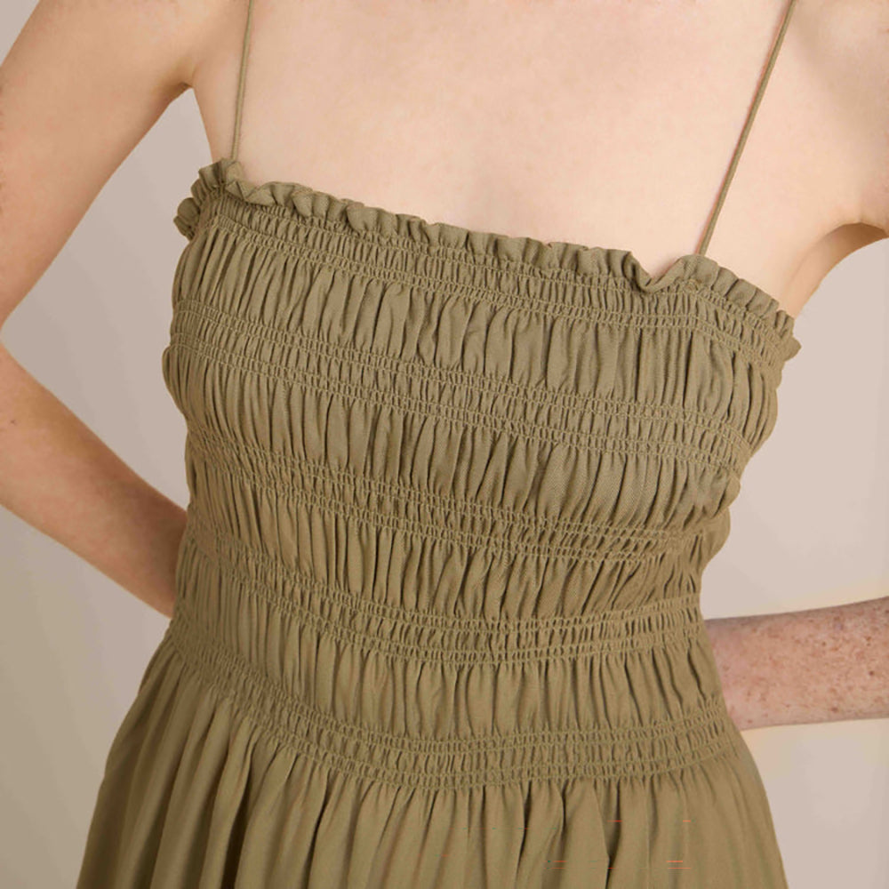 ROARK MEADOW DRESS ALO-Aloe M