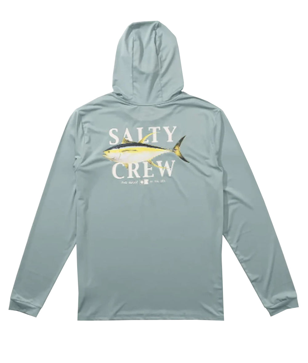 Salty Crew Yellowfin Sunshirt Hoodie Mackerel XXL