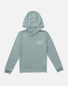 Salty Crew Yellowfin Boys Sunshirt Hoodie Mackerel M