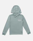 Salty Crew Yellowfin Boys Sunshirt Hoodie Mackerel L