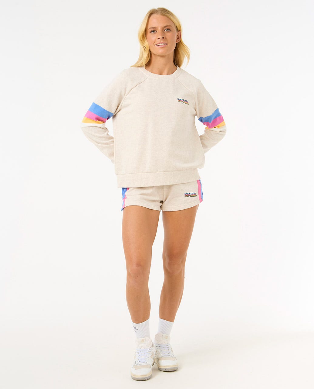 Rip Curl Las Dalias Raglan Crew 0085 S