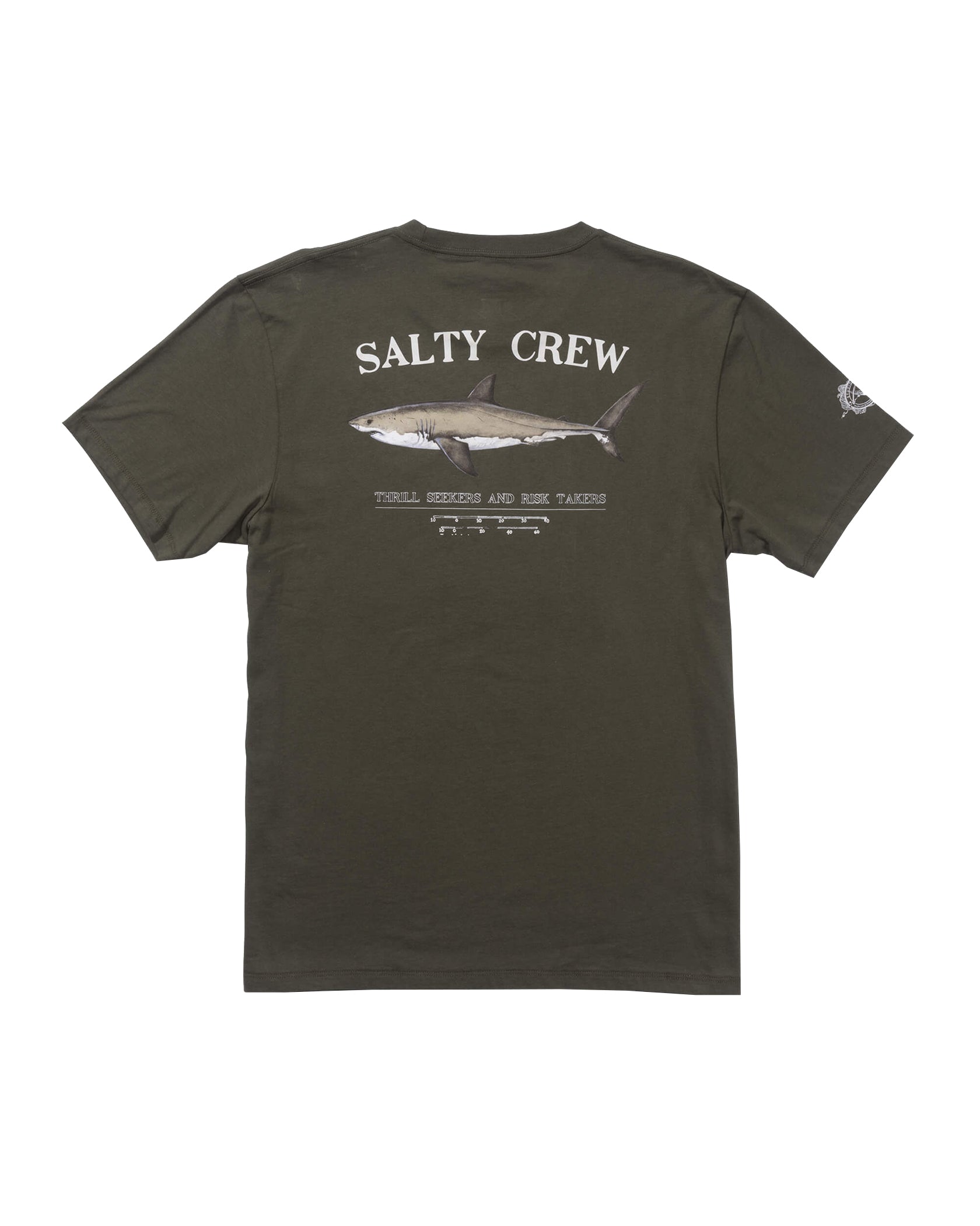 Salty Crew Bruce SS Tee Dusty Olive XXXL