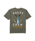 SALTY CREW TAILED CLASSIC SS TEE Dusty Olive L