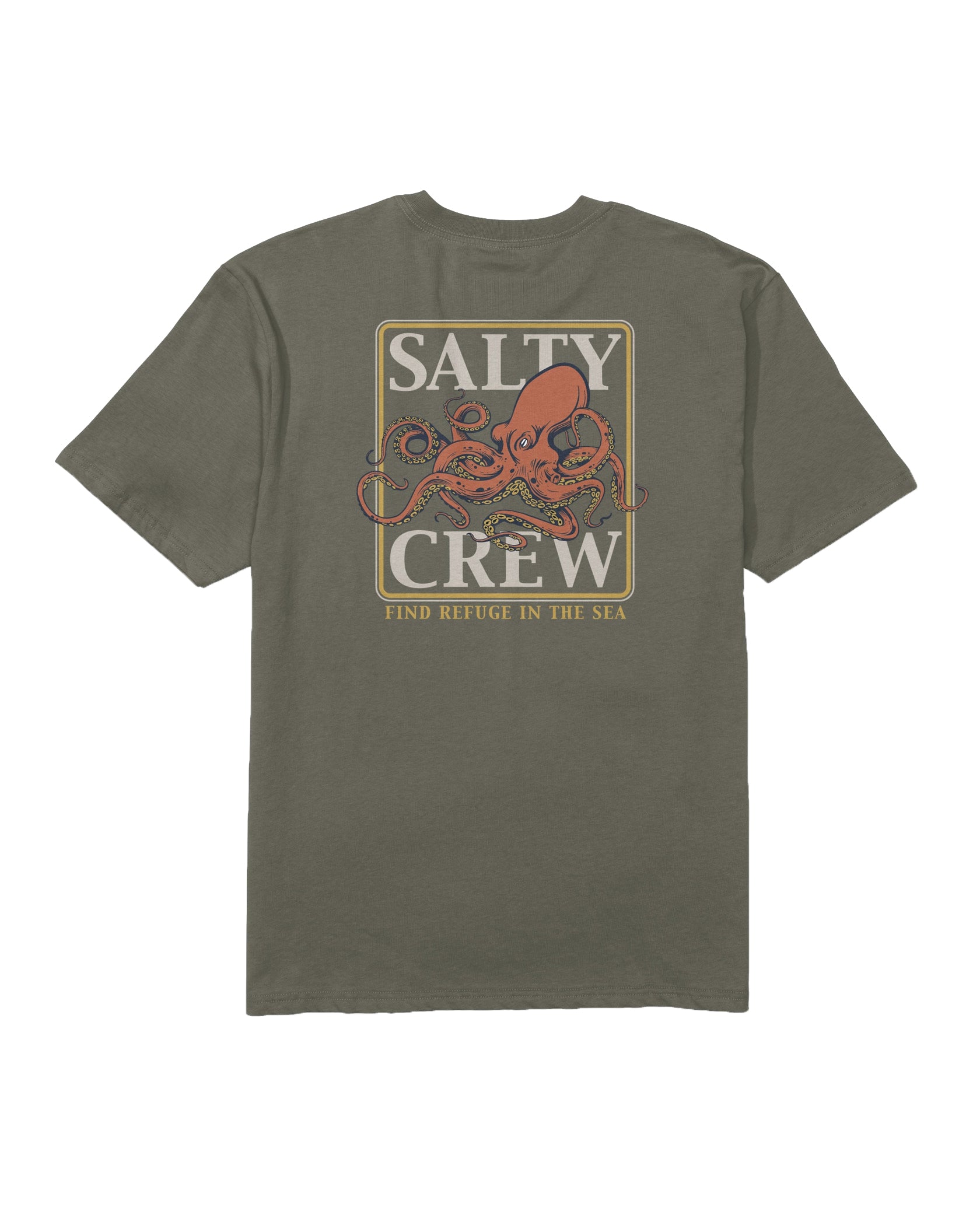 Salty Crew Ink Slinger SS Tee Dusty Olive XXL