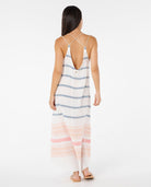 RIP CURL BEACH CLUB MAXI DRESS 0049-NAVY L