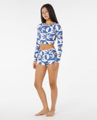 RIP CURL SUMMER SUN CROP RASHVEST 0049-Navy M