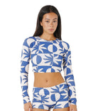 RIP CURL SUMMER SUN CROP RASHVEST 0049-Navy S
