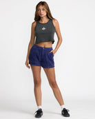 RVCA FLOW TANK WAA-WASHED BLACK M