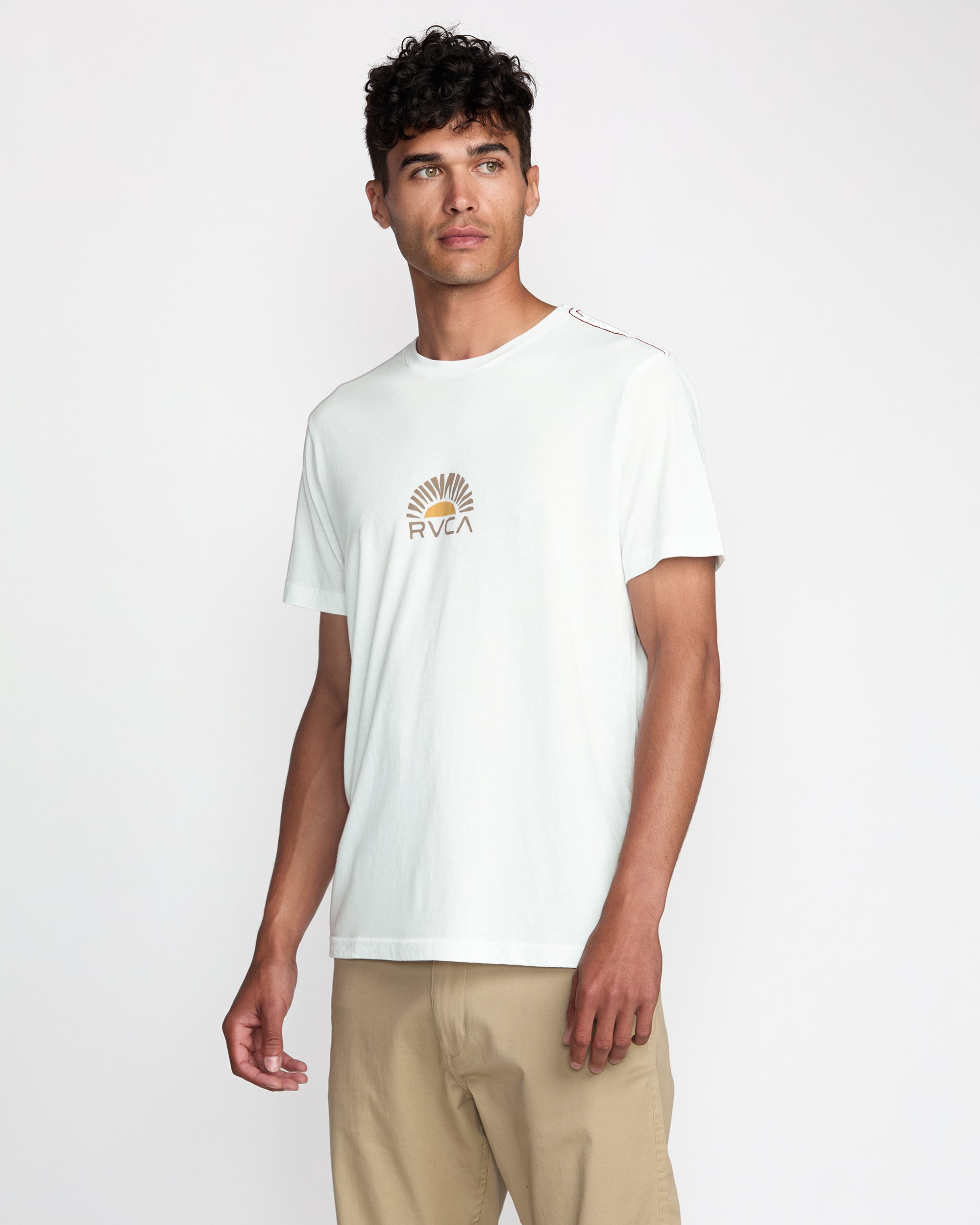 RVCA RISE CUT SS ANW-ANTIQUE WHITE XL