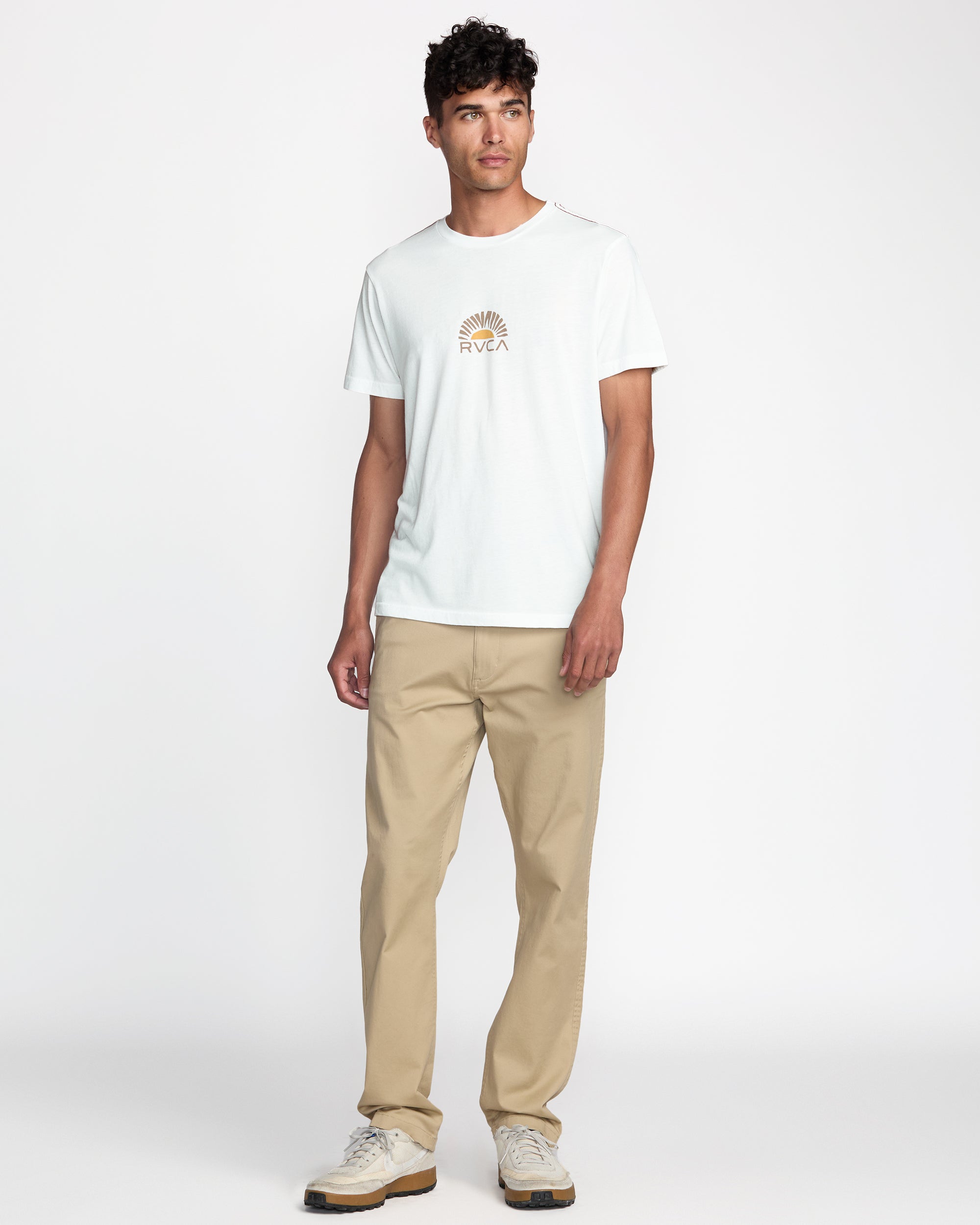 RVCA RISE CUT SS ANW-ANTIQUE WHITE XL