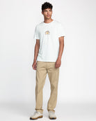 RVCA RISE CUT SS ANW-ANTIQUE WHITE S