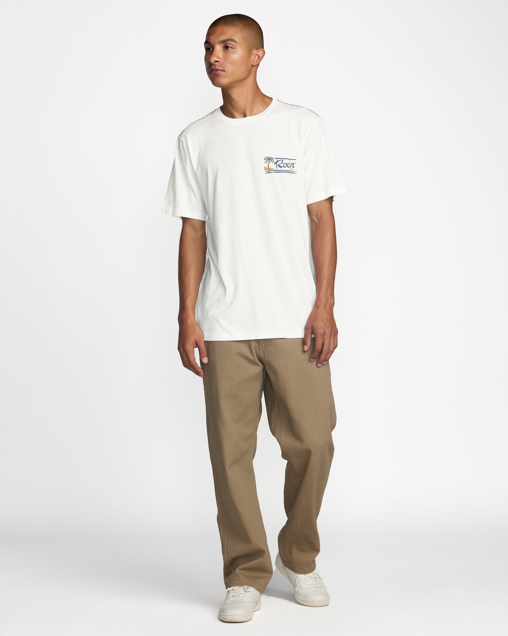 RVCA EXOTICA SS ANW-ANTIQUE WHITE S