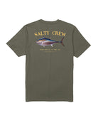 Salty Crew Big Blue Premium SS Tee Dusty Olive L