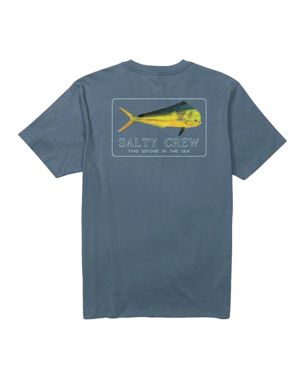 SALTY CREW GOLDEN MAHI SS TEE SLATE M