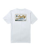 SALTY CREW ASHORE SS TEE WHITE L