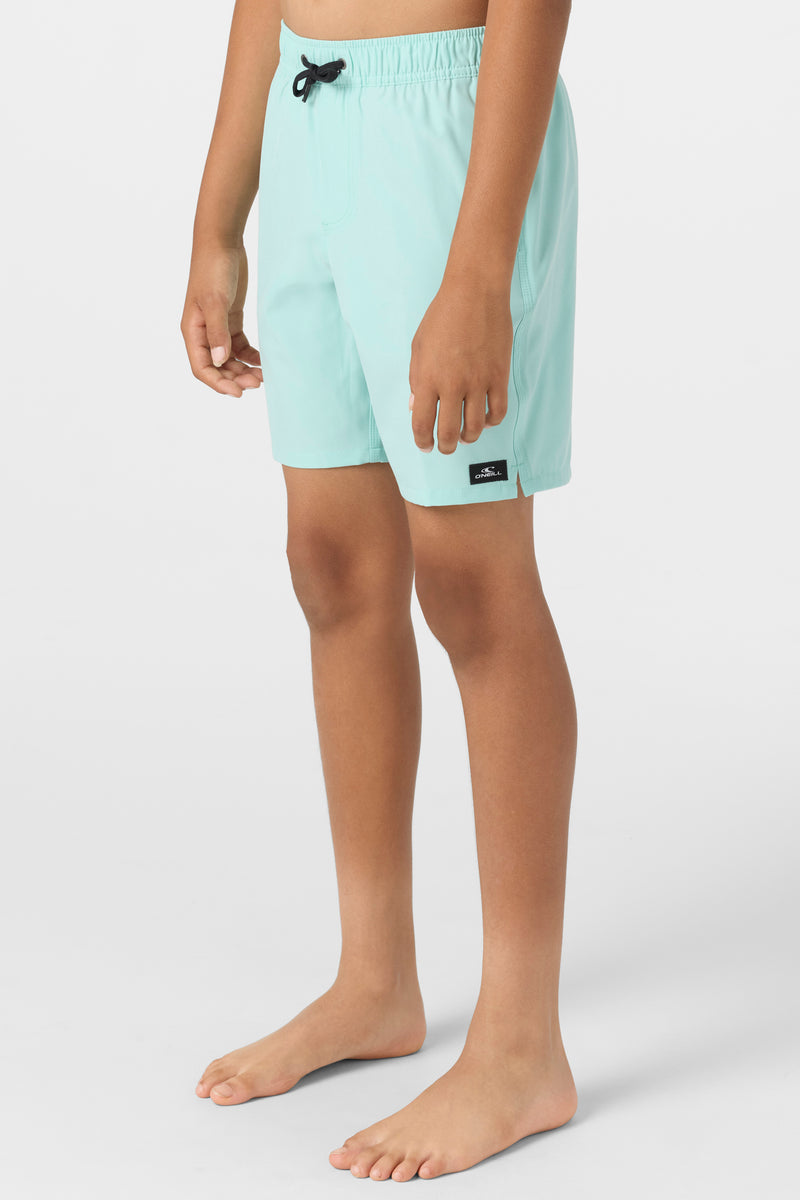 O'Neill Boys Lennox Hermosa Solid 16in Volley Short PTQ L