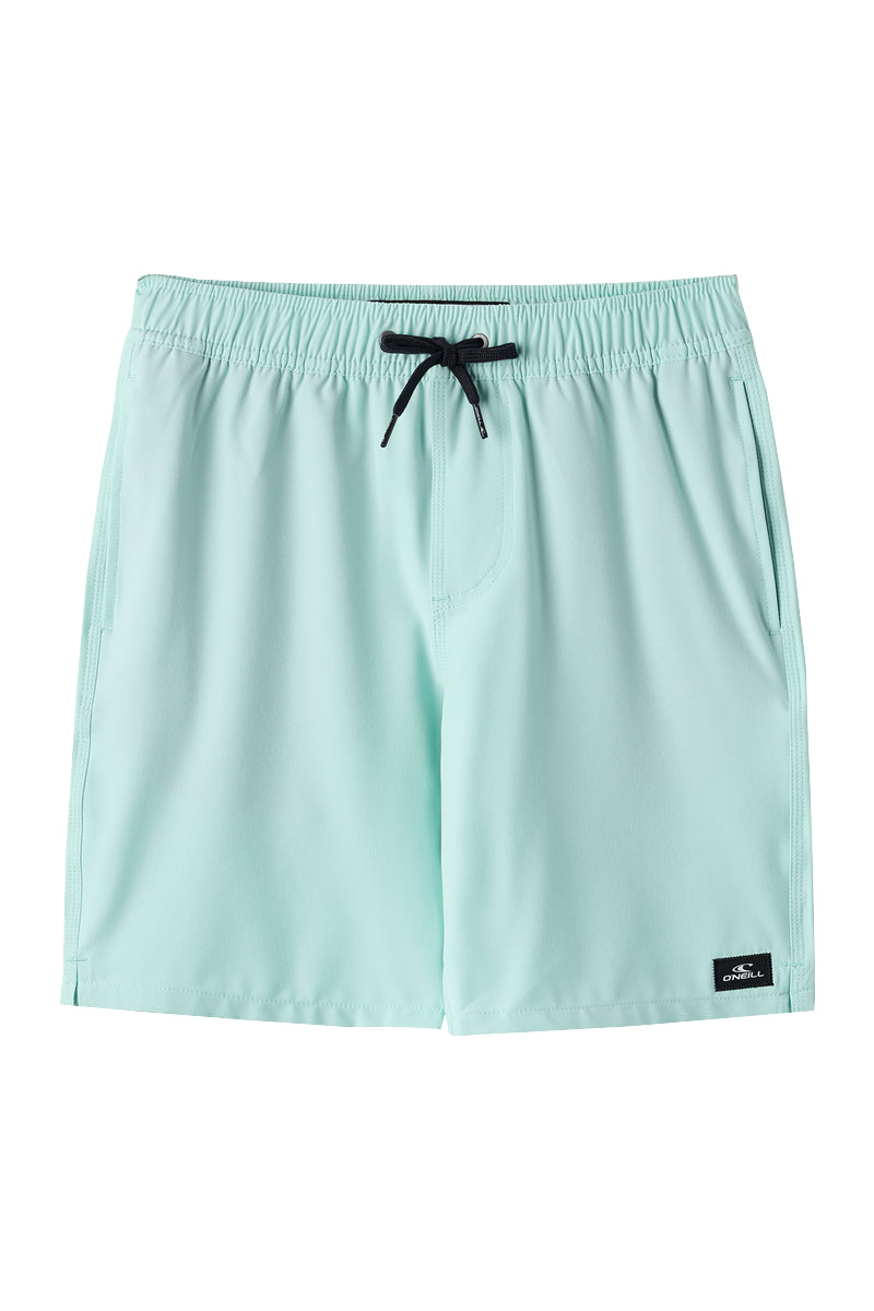 O'Neill Boys Lennox Hermosa Solid 16in Volley Short PTQ S