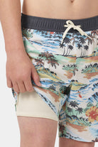 O'Neill Boys Hermosa Lined 16in Volley Short CRM2 S