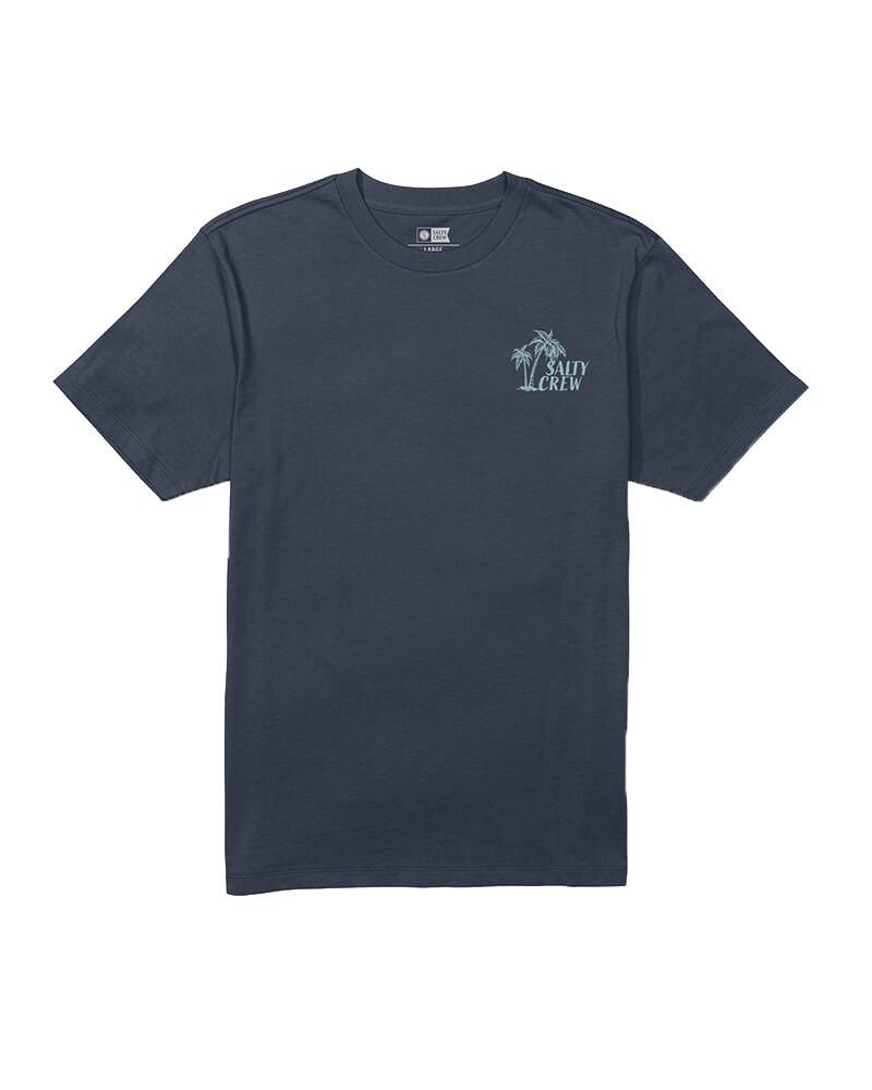 SALTY CREW OUTSIDE SS TEE NAVY XL