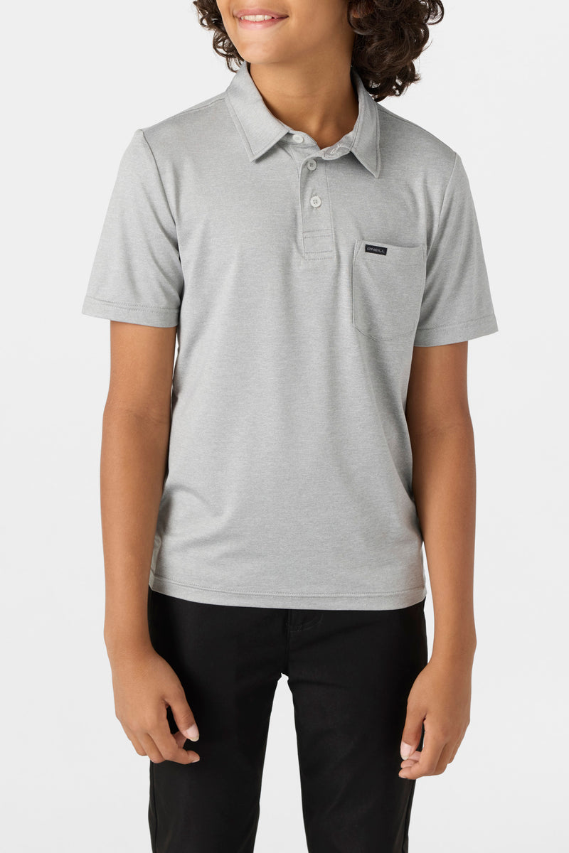 O'Neill Boys Trvlr UPF Polo HGR L